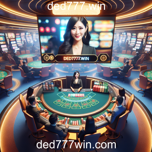 Descubra a Emoção do Cassino ao Vivo no ded777.win