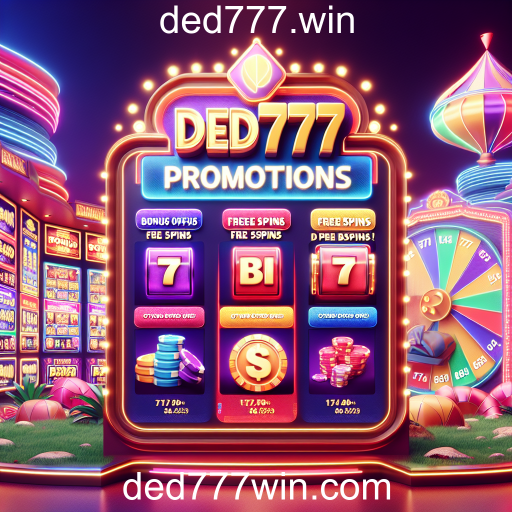 Atraia Novos Jogadores com Promoções Imperdíveis no ded777.win